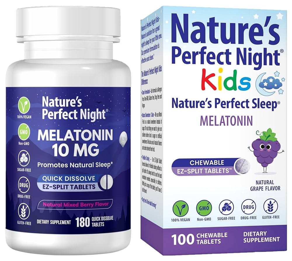 NATURES FIELD MELATONIN 10MG X60 TAB