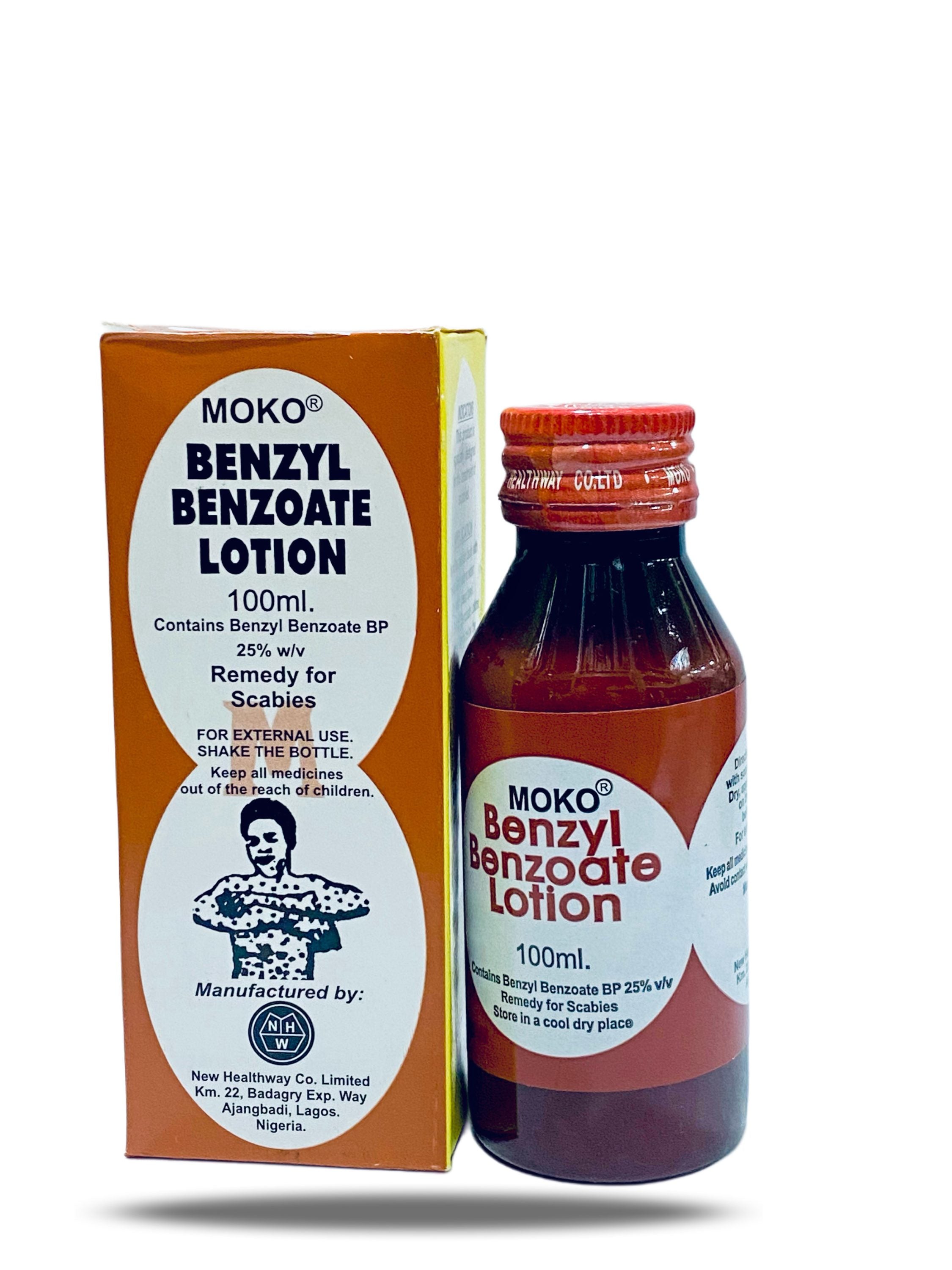 MOKO BENZYL BENZOATE 100MLS
