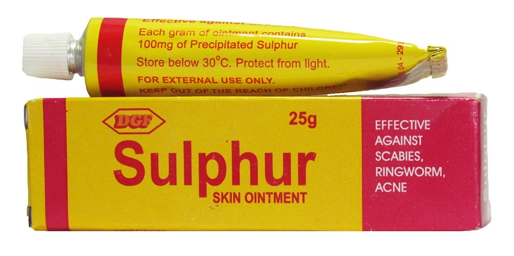 SULPHUR SKIN OINTMENT 25G DGF