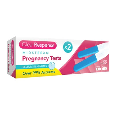 CLEAR RESPONSE MIDSTREAM PREGNANCY TEST