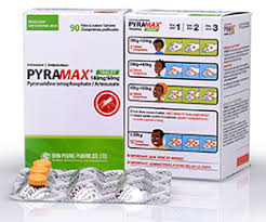 PYRAMAX 180MG/60MG X12