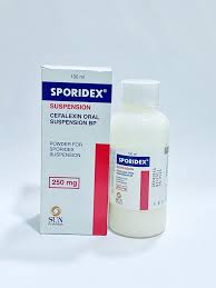 SPORIDEX SUSP 250MG 100MLS
