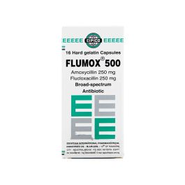 FLUMOX 500MG CAPS X 8