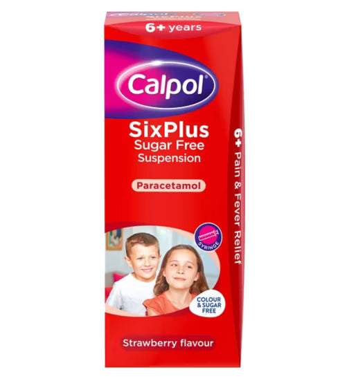 CALPOL 6+YRS 100MLS SBF