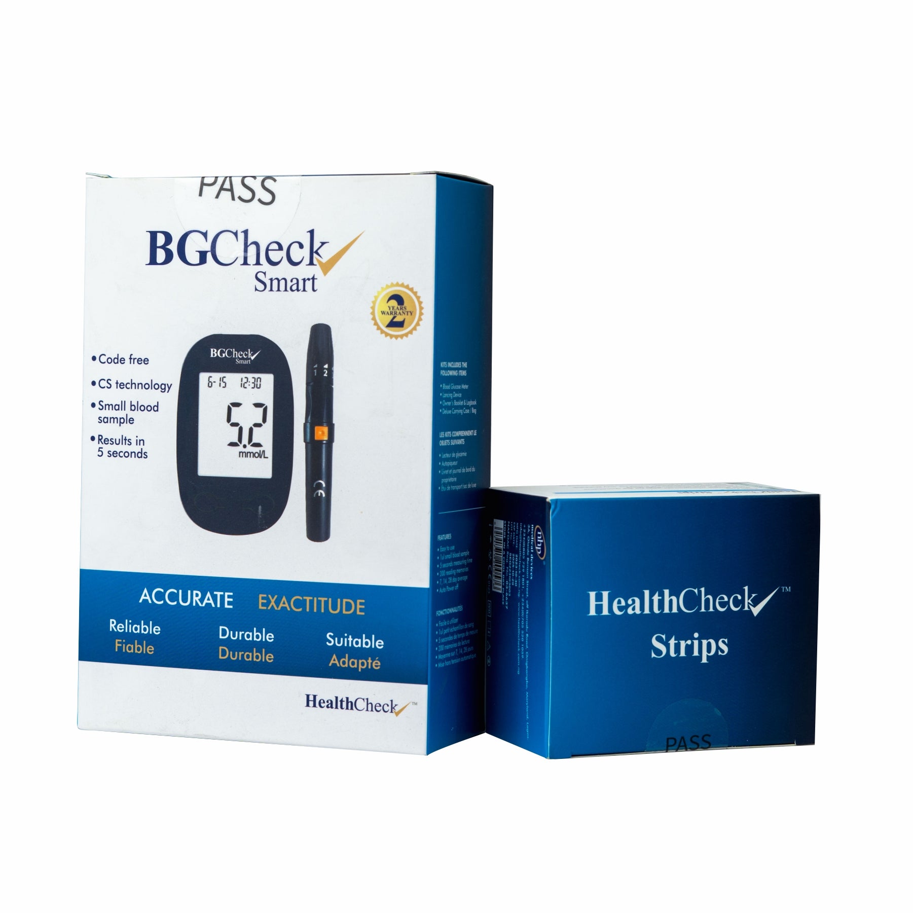 BGCHECK GLUCOSE MONITOR