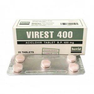 VIREST 400MG X 25 TABS