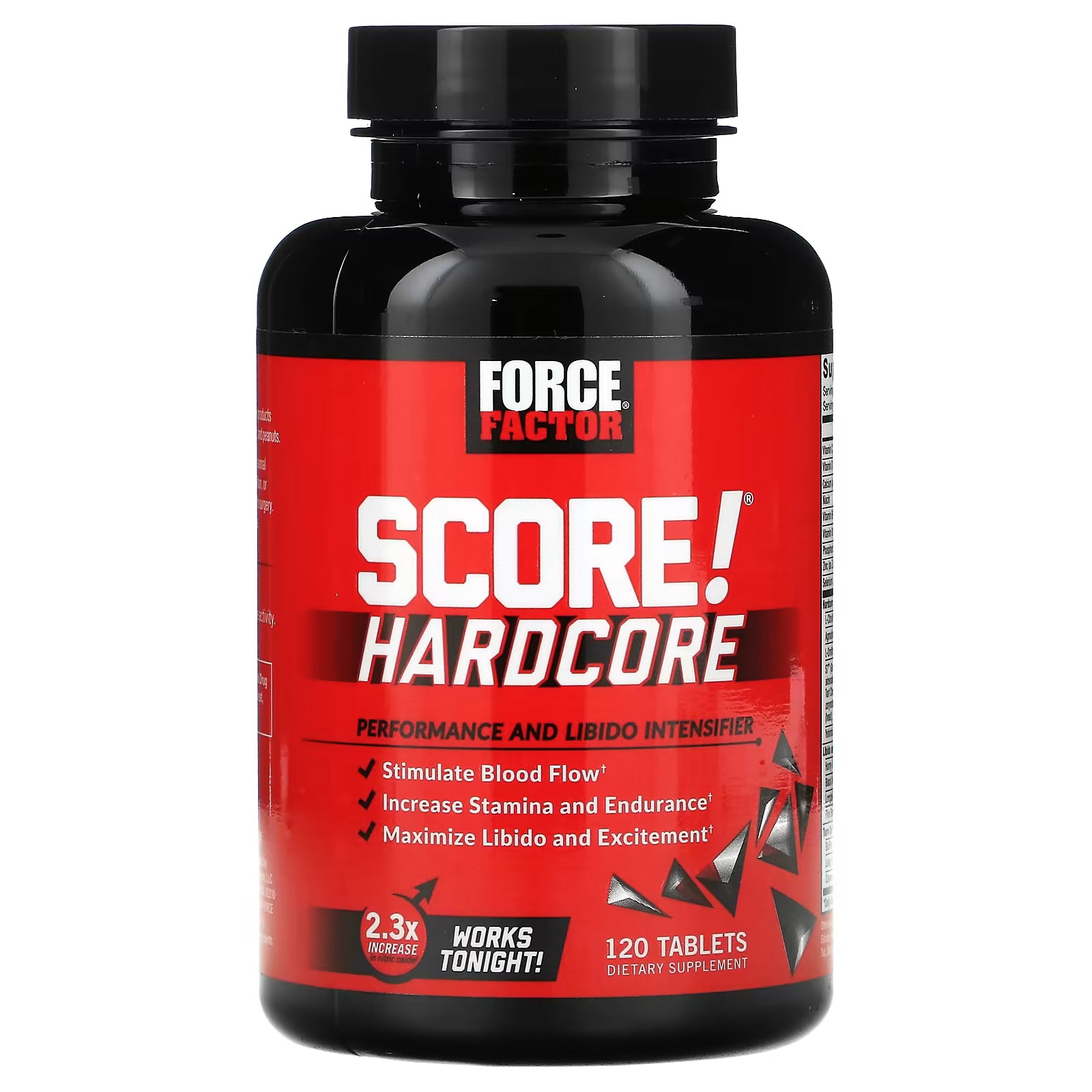FORCE FACTOR SCORE HARDCORE X 120