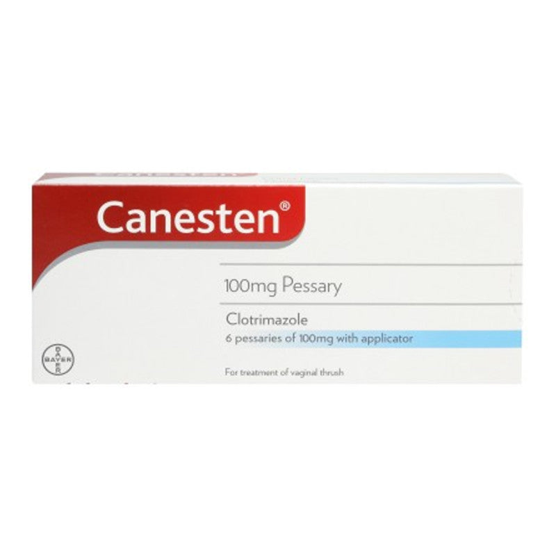 CANESTEN 100MG VAG.PESSARY X 6