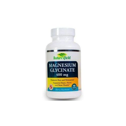 NATURE'S FIELD MAGNESIUM GLYCINATE 400MG X90