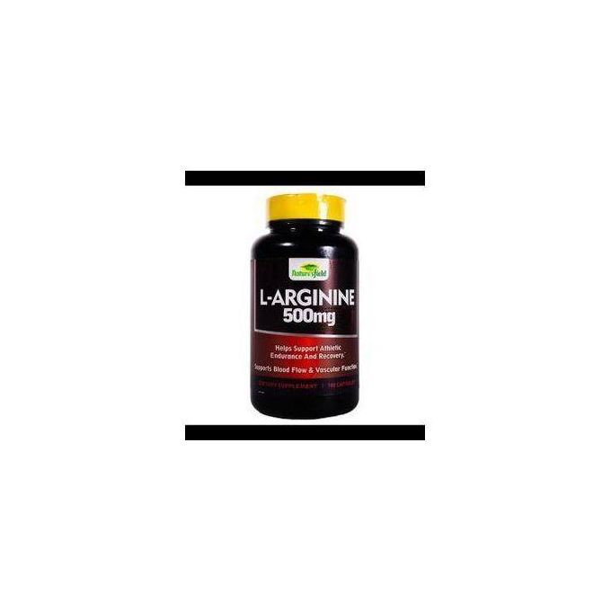 NATURES FIELD L-ARGININE 500MG X100
