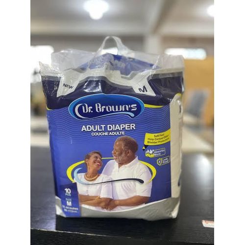 DR BROWNS ADULT DIAPER M/S