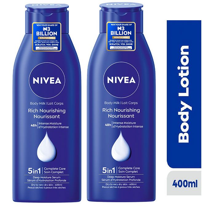 NIVEA RICH NOURISHING 400MLS