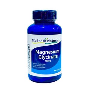 MEDPATH NATURAL MAGNESIUM GLYCINATE 400MG X100