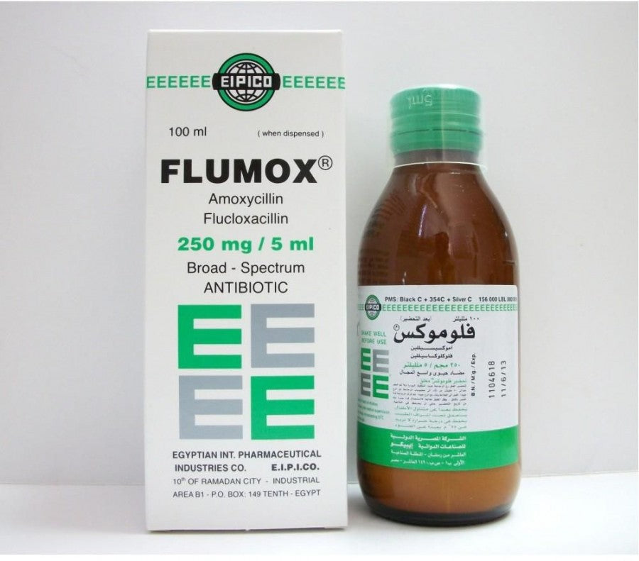 FLUMOX 250MG SUSP 100MLS