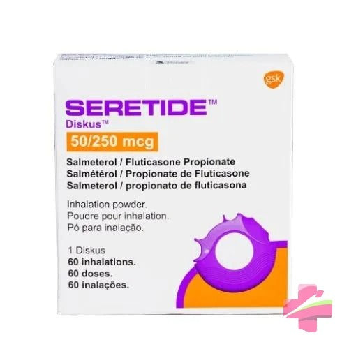 SERETIDE DISKUS 50/250MCG X60