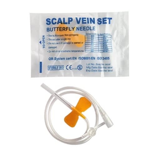 SCALP VEIN 21G X 1