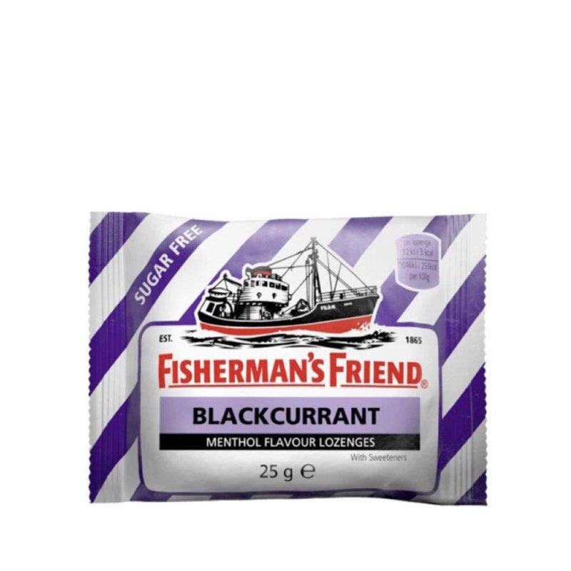 FISHERMANS FRND BLACKCURRANT 25