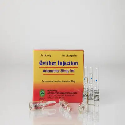 GVITHER ARTEMETHER 80MG INJ X6