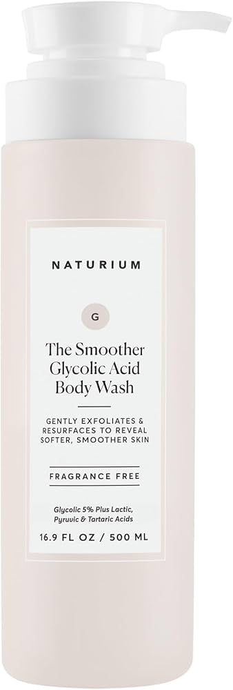 NATURIUM  GLYCOLIC ACID BODY WASH 500ML