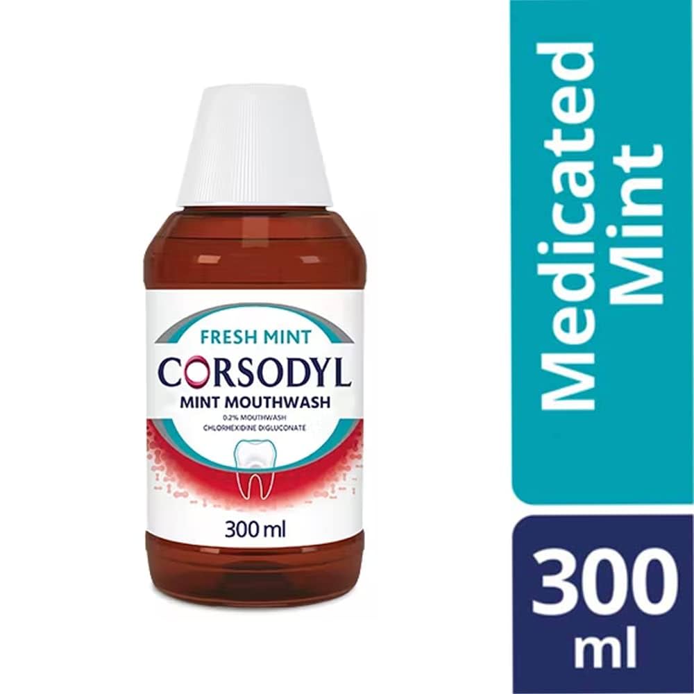 CORSODYL FRESH MINT M/W 300MLS