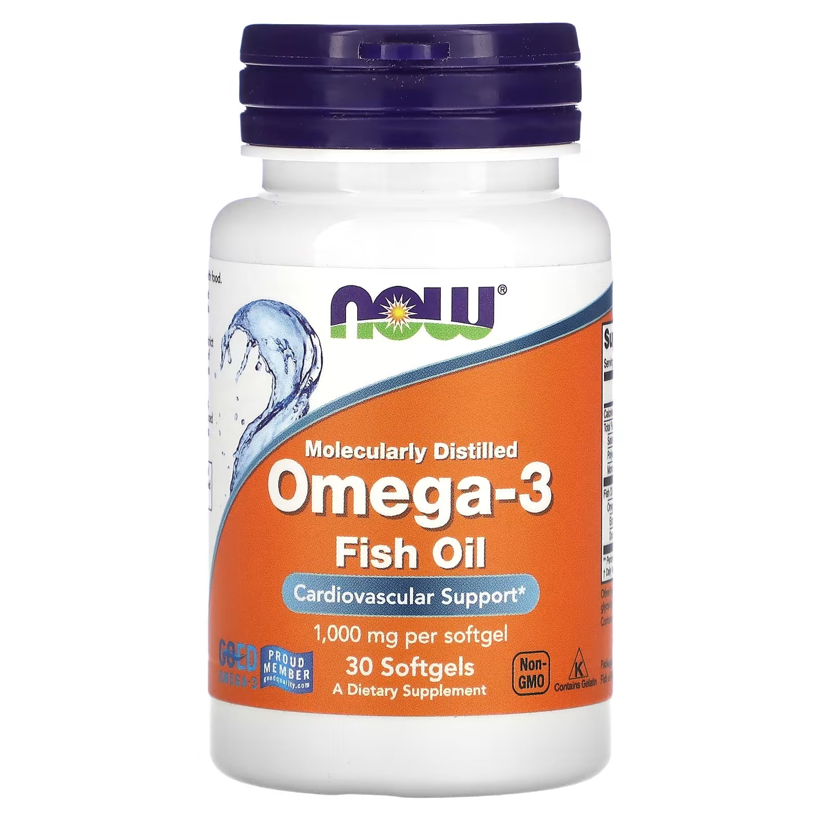 NOW OMEGA-3 FISH OIL 1000MG X 3