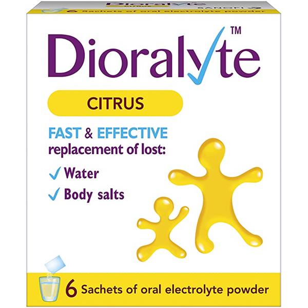 DIORALYTE ORS CITRUS X 6