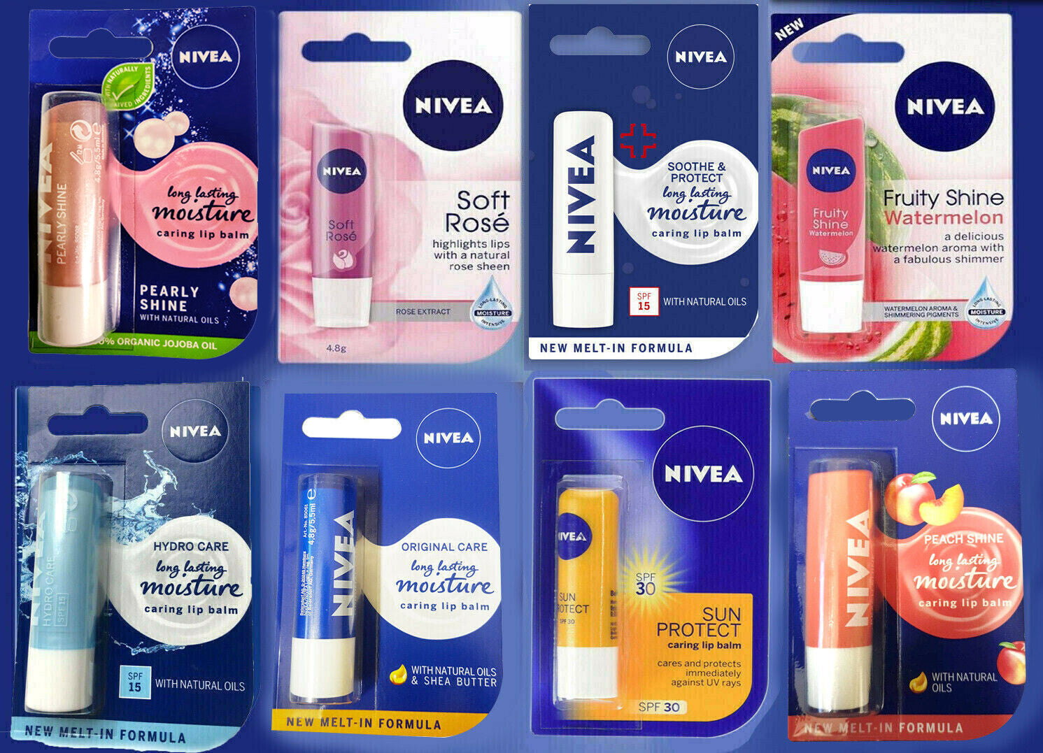 NIVEA LIP BALM 24HRS