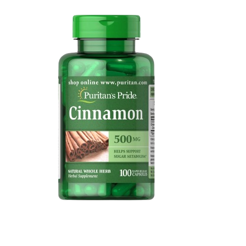 P/P CINNAMON 500MG X 100 CAPS