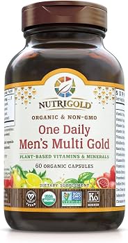 GOL ORGANICS MENS ONCE DAILY X60
