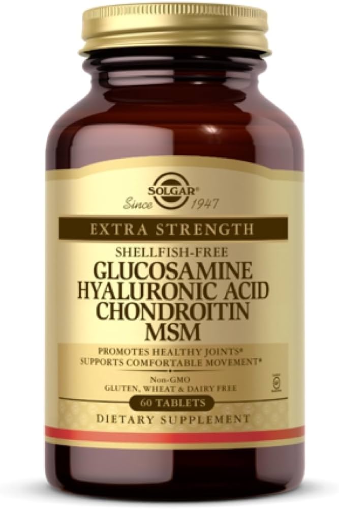 SOLGAR GLUCOS +CHOND +MSM X 180