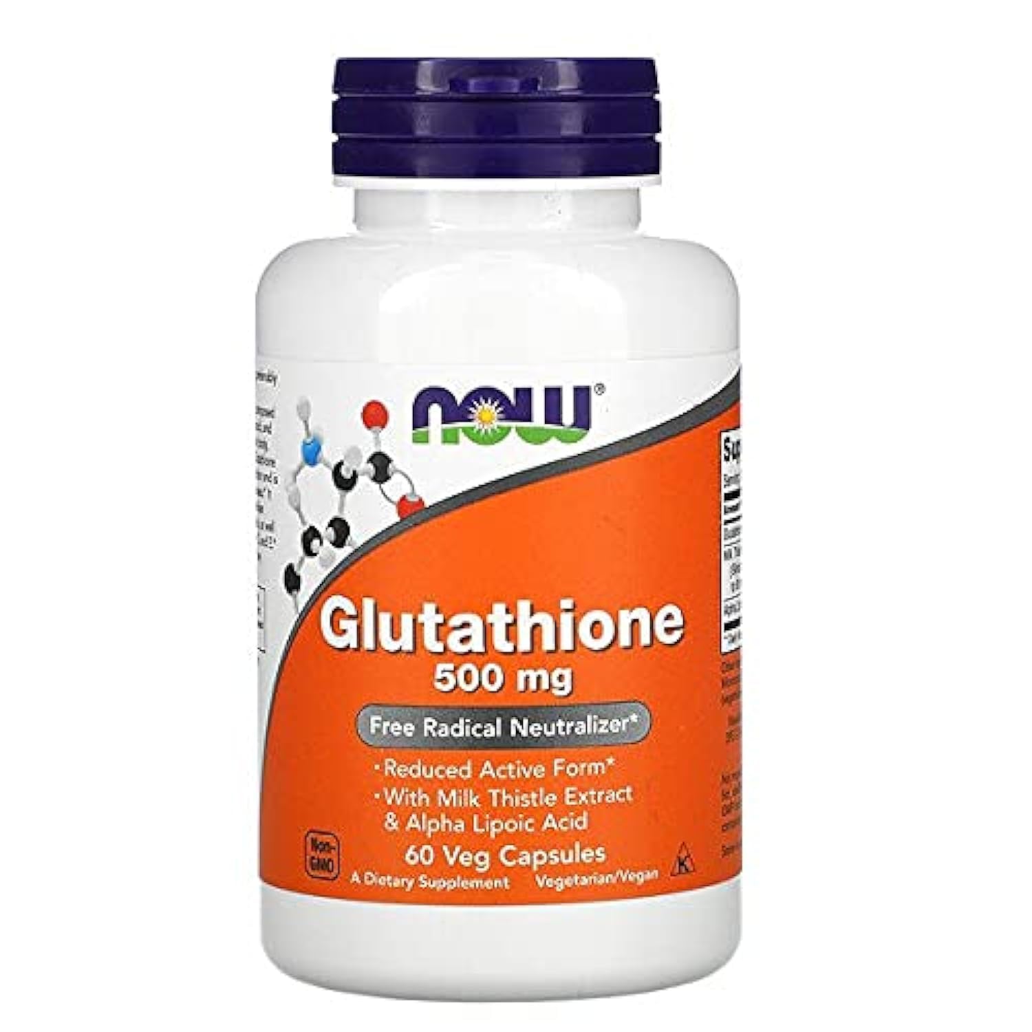 NOW GLUTATHIONE 500MG X 60 CAPS