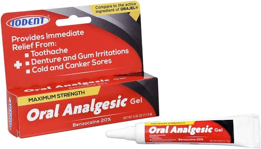 IODENT ORAL ANALGESIC GEL 11.9G