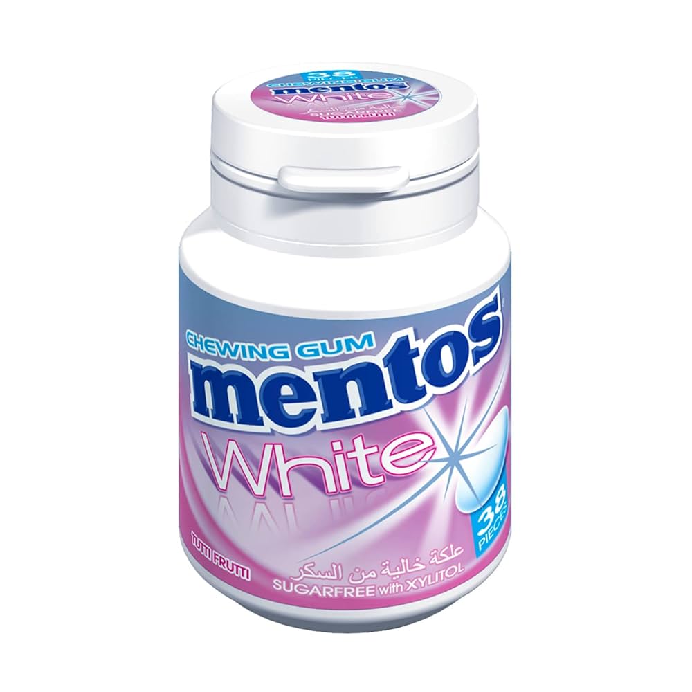 MENTOS WHITE BUBBLE FRESH GUM X