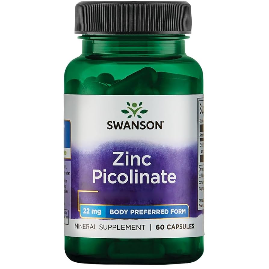 SWASON ZINC PICOLINATE 22MG X 6