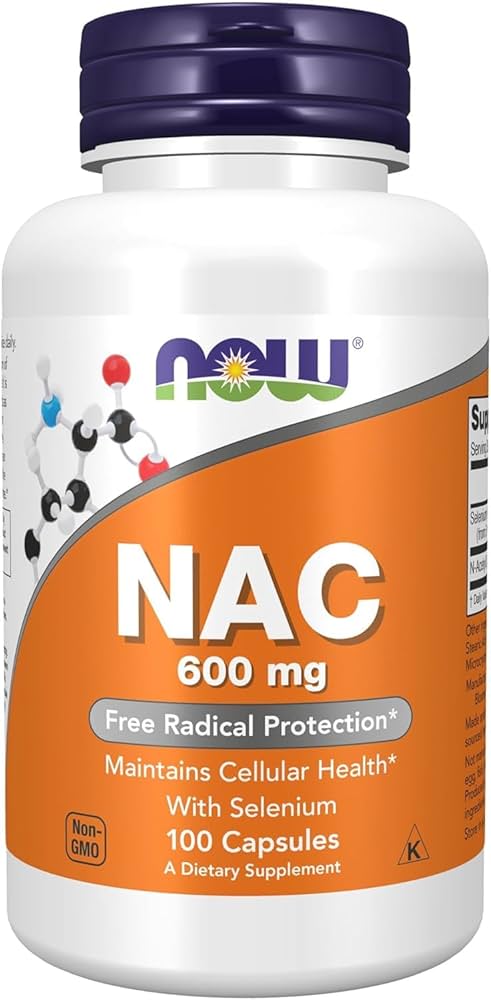 NOW NAC 600MG 100 CAP