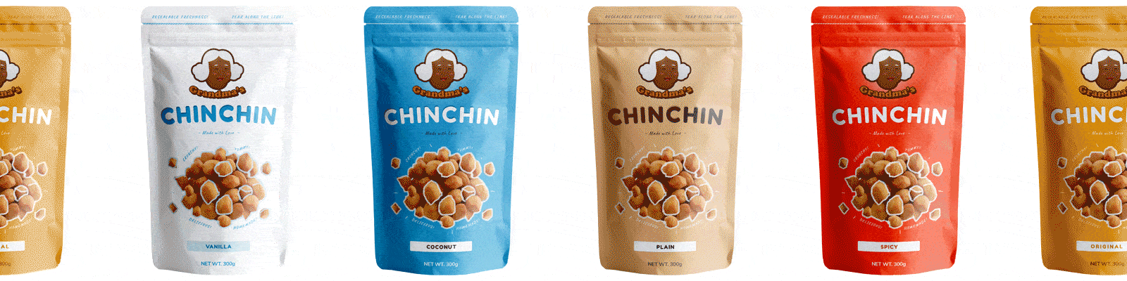 GRANDMA'S CHINCHIN COCONUT 300G
