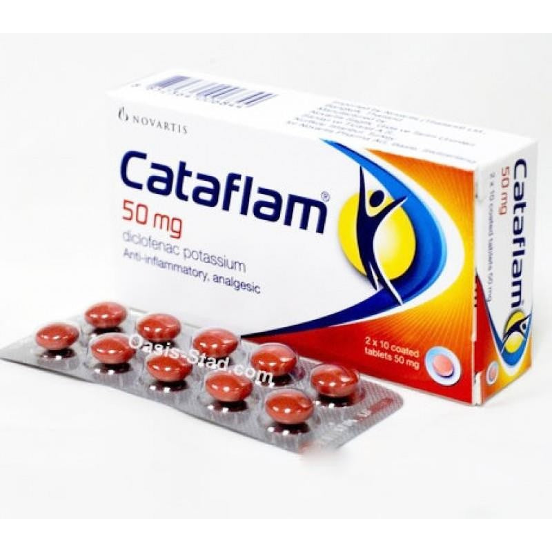 CATAFLAM 50MG X 10