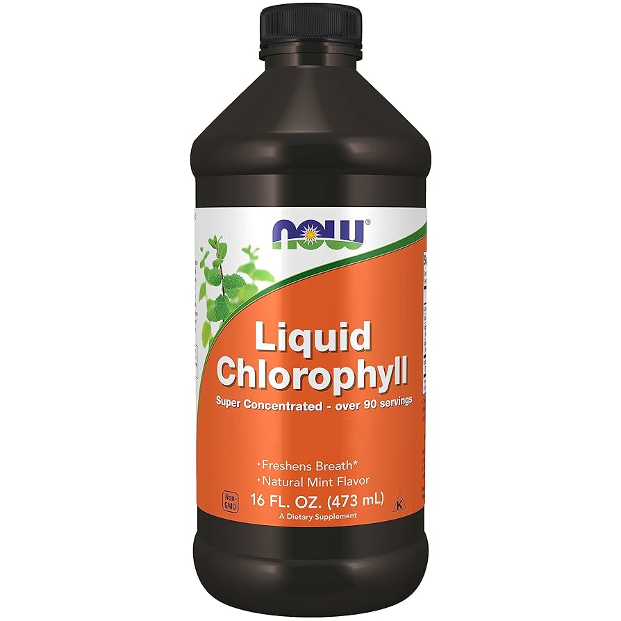 NOW LIQUID CHLOROPHYLL 16oz 473ML
