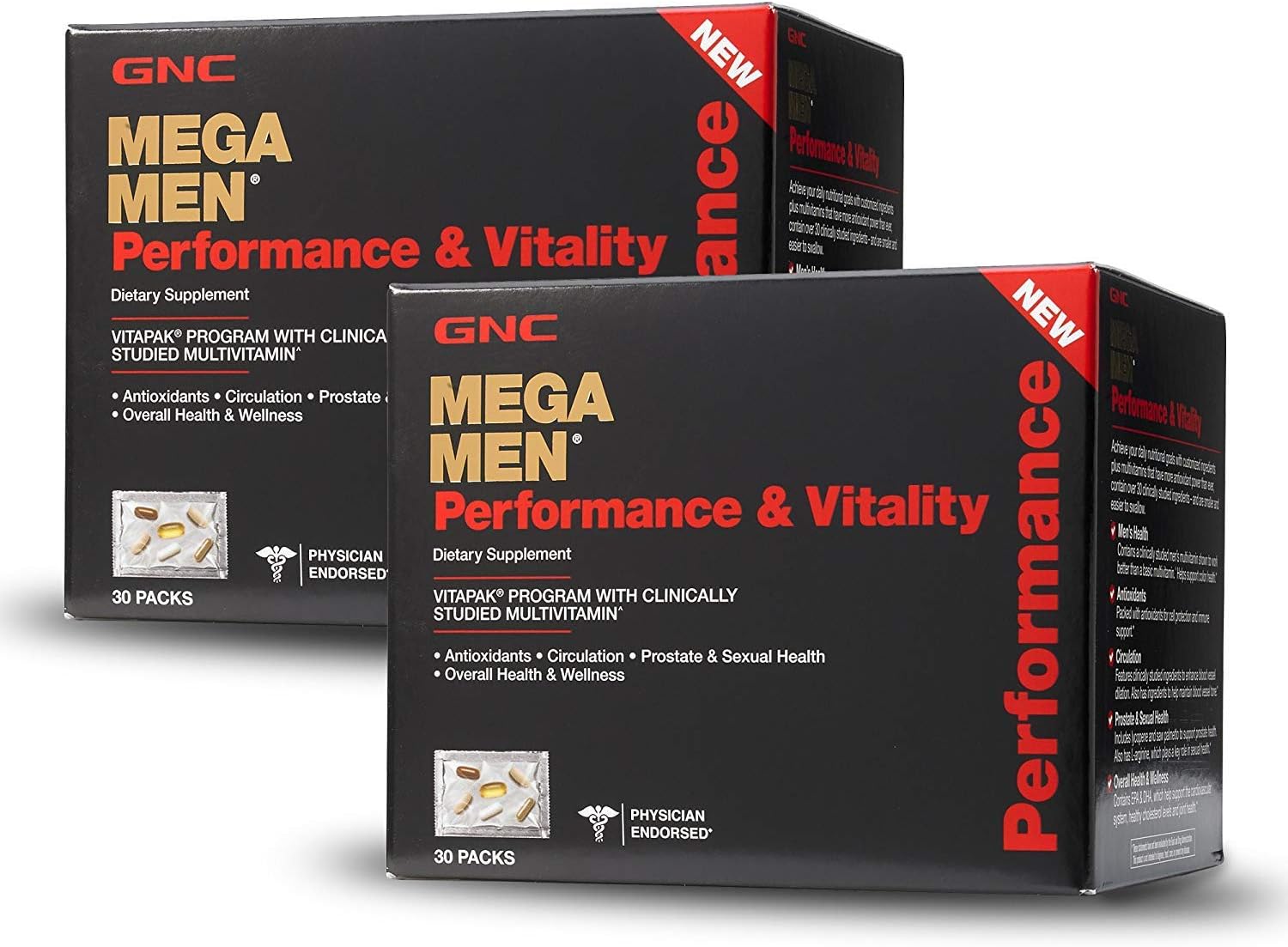 GNC MEGA MEN PERF.&VITAL.X30