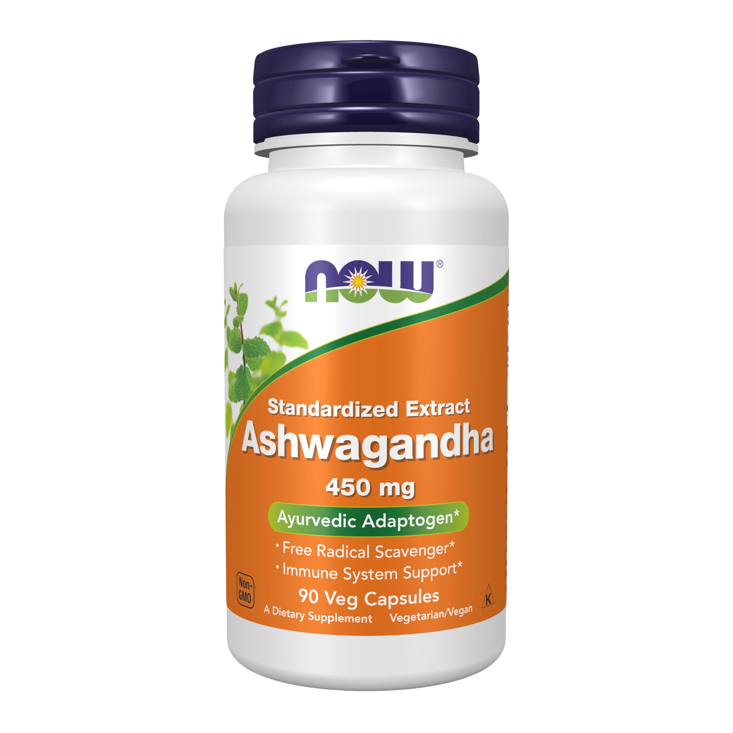 NOW STANDARDIZED EXTRACT ASHWADANDHA 450MG 90CAP