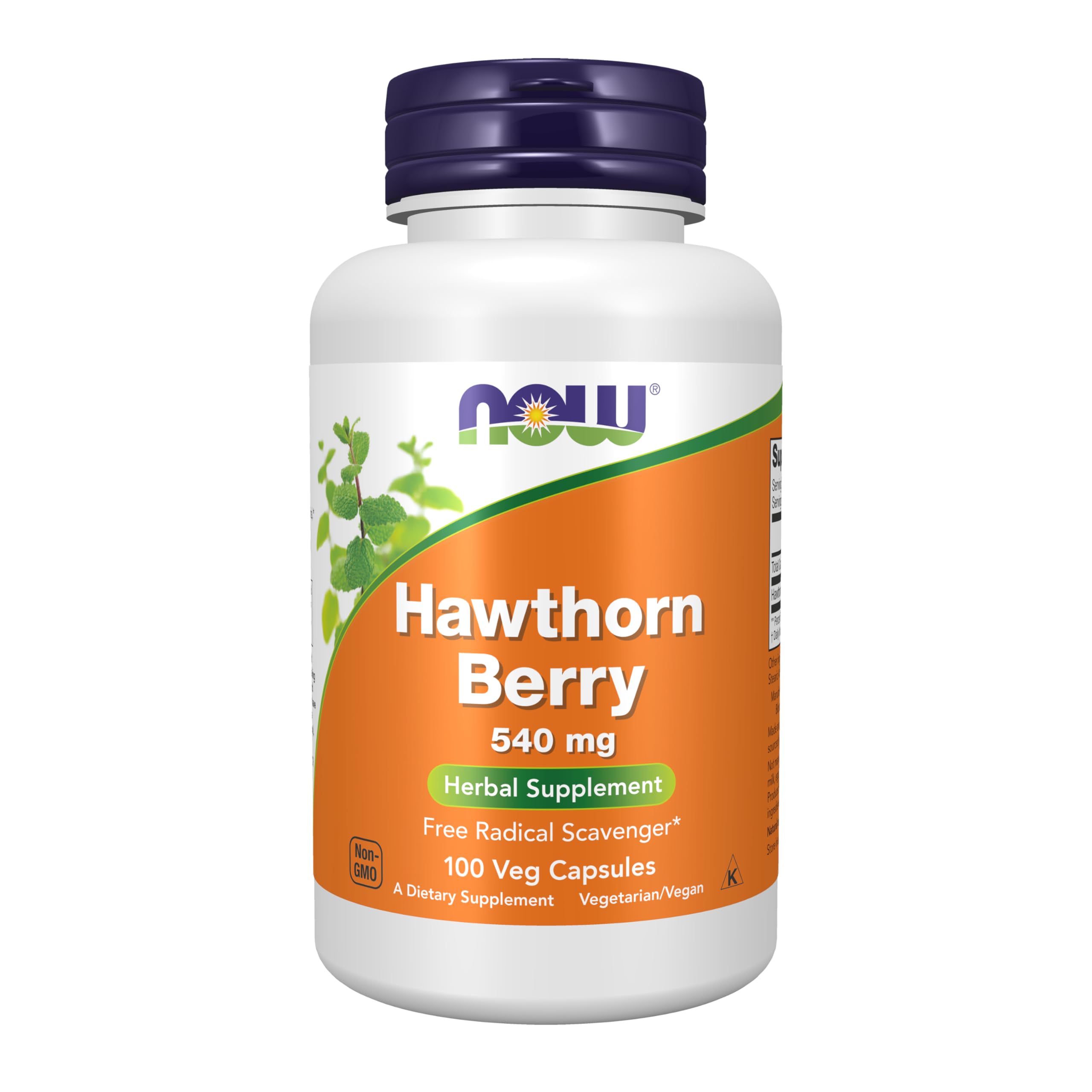 NOW HAWTHORN BERRY 540MG 100 CAPS