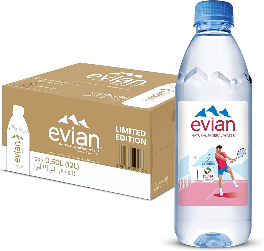 EVIAN PET WATER 33CL