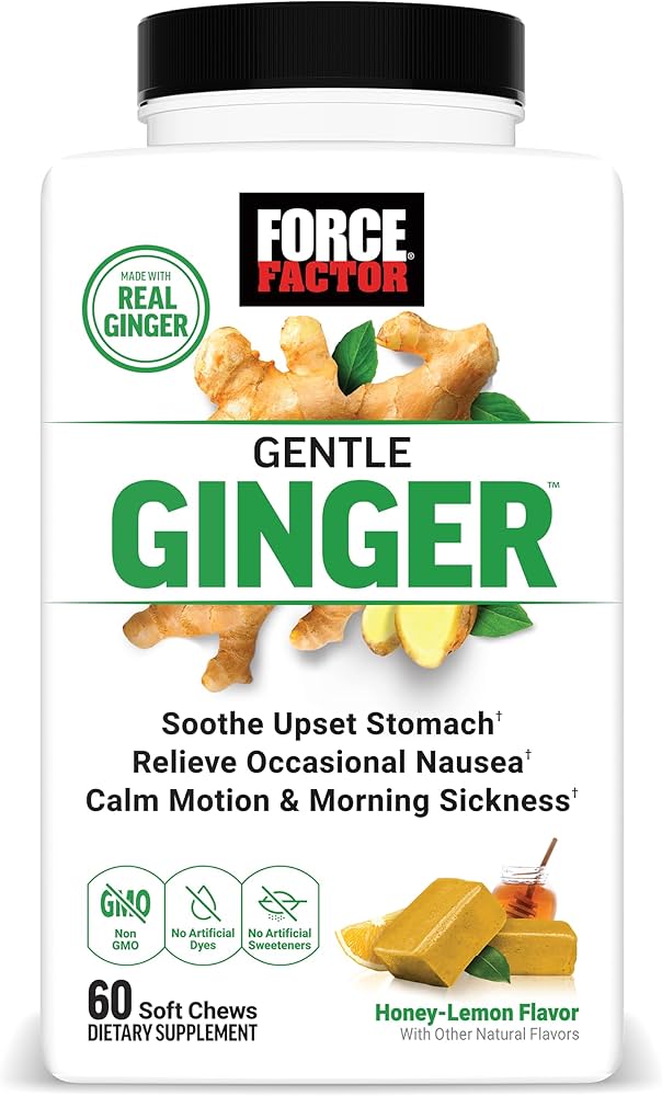 FORCE FACTOR GENTLE GINGER X60