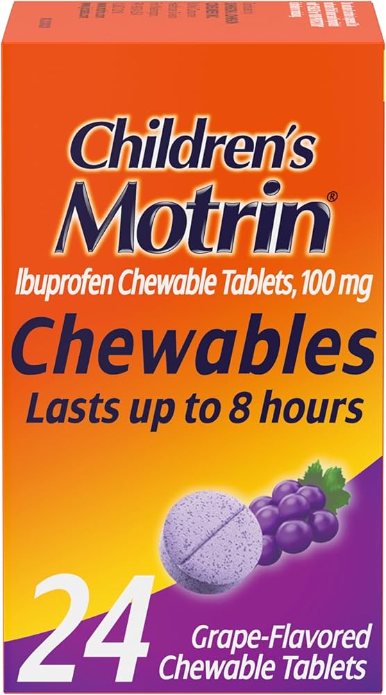 CHILDREN MOTRIN 2-11YRS CHEWABLES X24