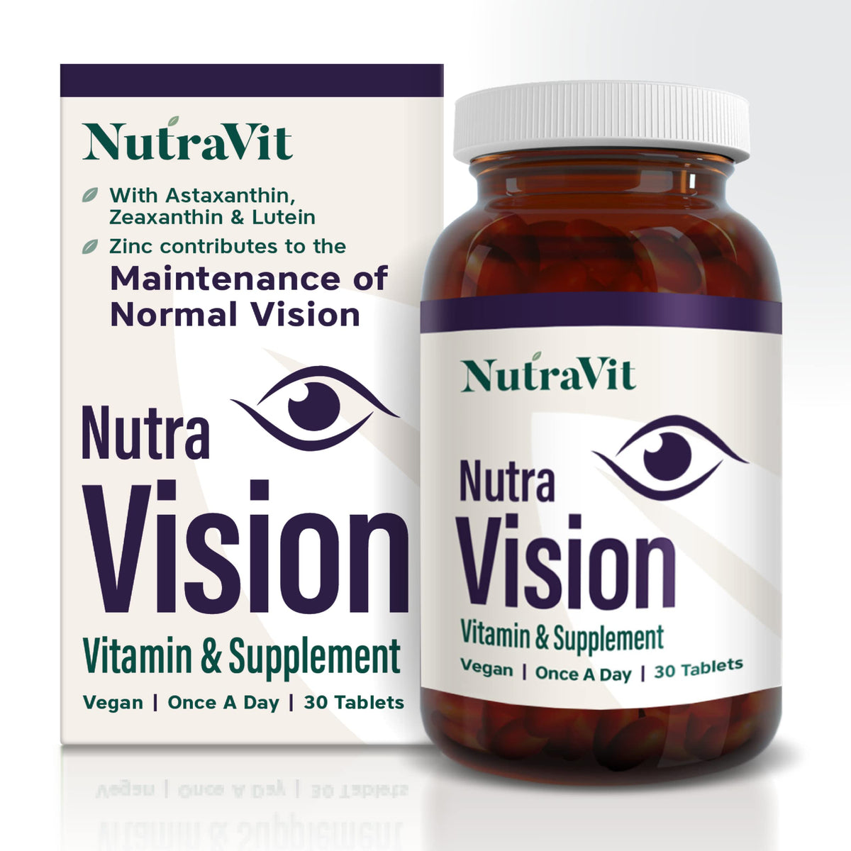 NUTRAVIT NUTRA VISION VITAMIN & SUPPLEMENT X30