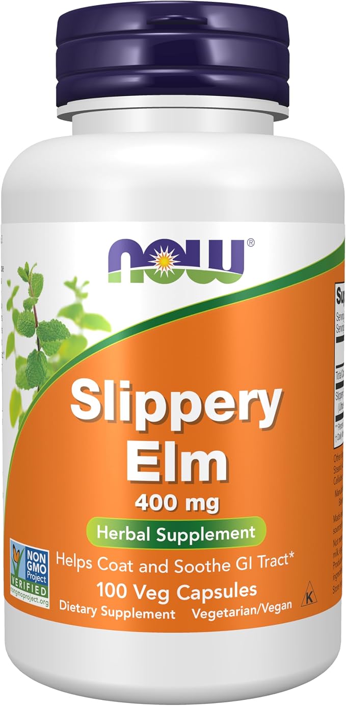 NOW SLIPPERY ELM 400MG