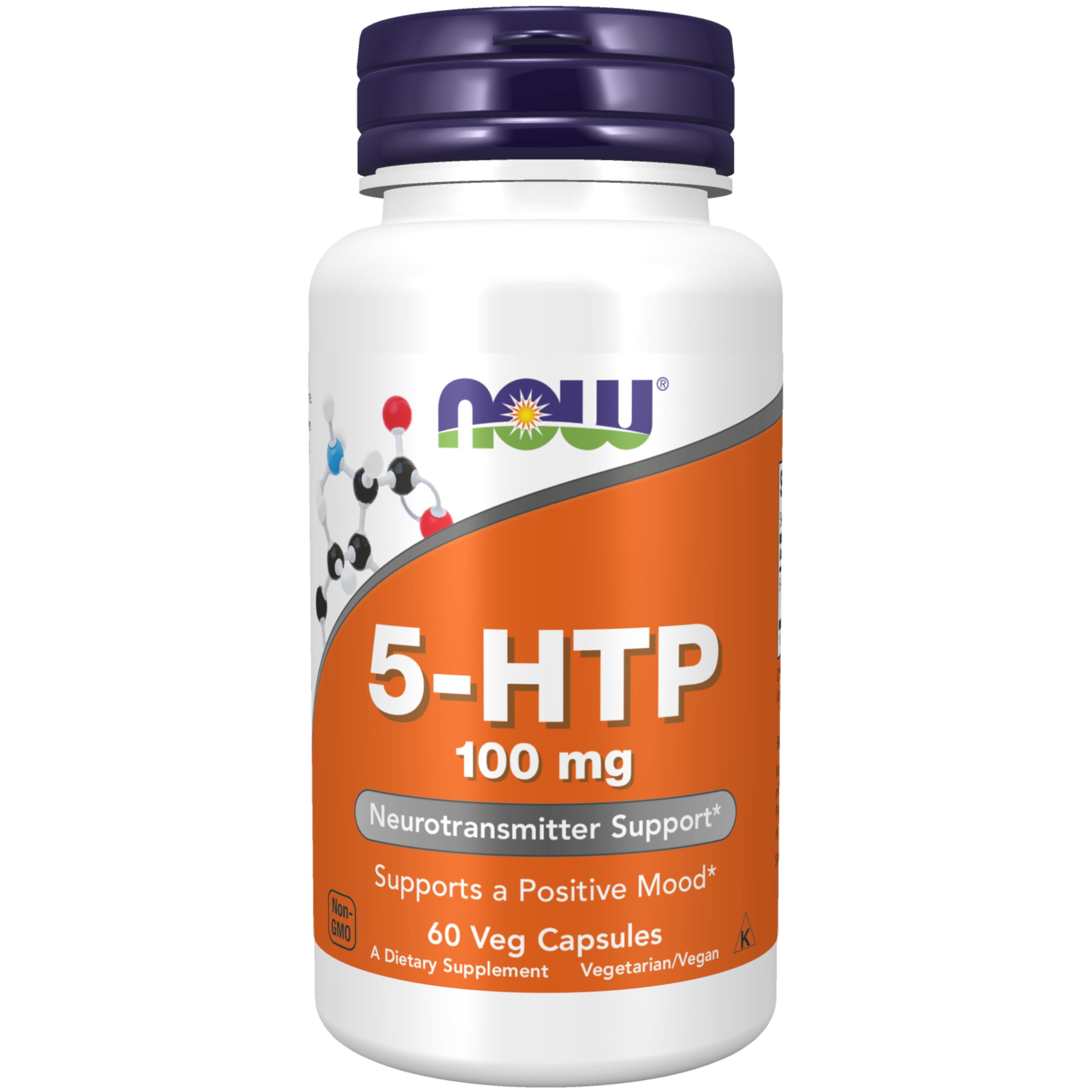 NOW 5-HTP 100MG X 60 CAPS