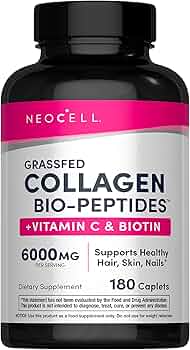 NEOCELL GRASSFED COLLAGEN PEPTIDES VIT C & BIOTIN X180