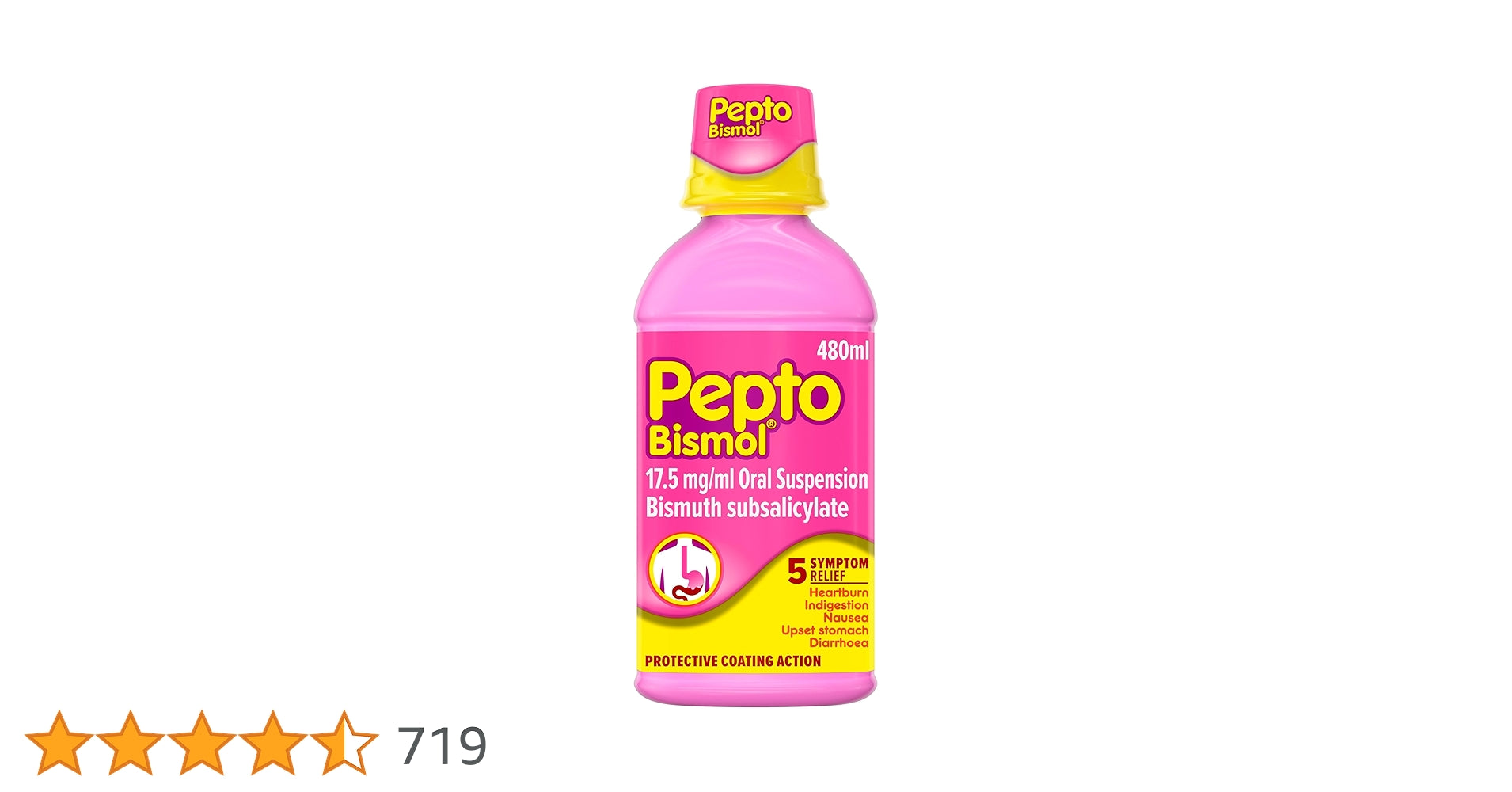 PEPTO BISMOL 480MLS