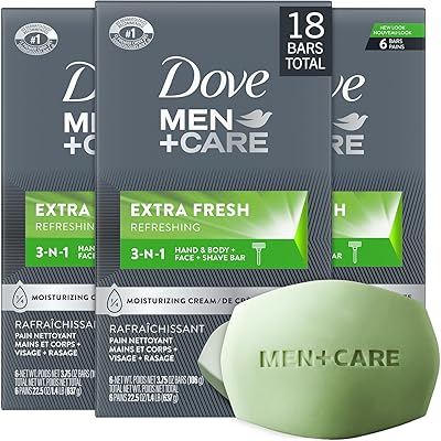 DOVE MEN+CARE  BAR SOAP X4